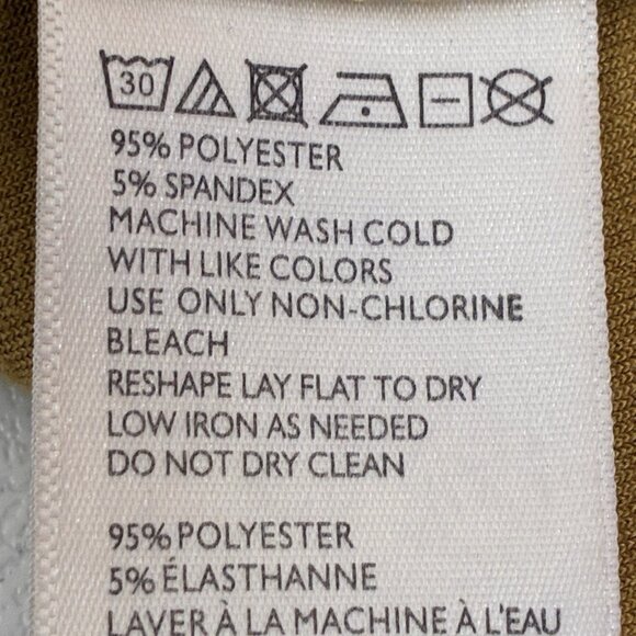 Urban‎ Outfitters Velour Crop Top Women’s Medium Gold Brown Back Stripe Detail - Picture 4 of 8